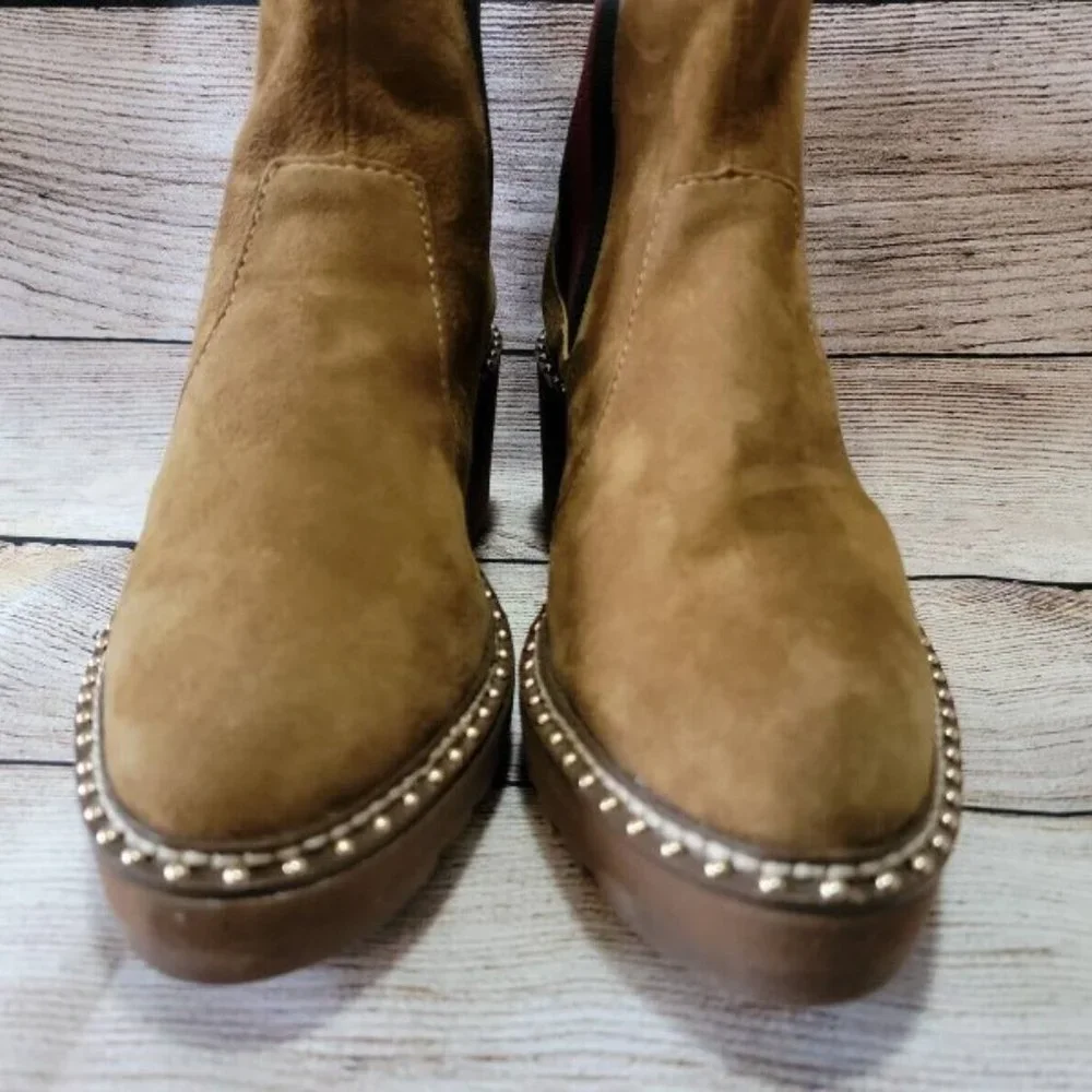 Cecelia New York Gemma Suede Boots / Bootie Womens sz 6.5 - Brand New - Picture 3 of 14